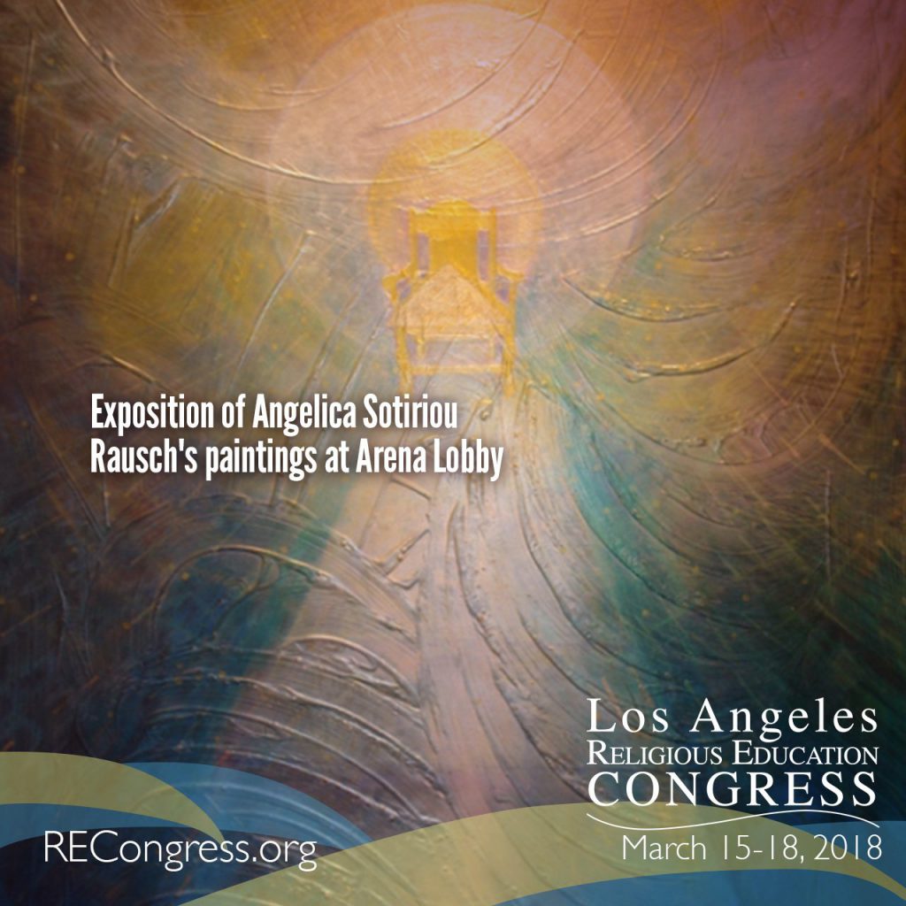 Angelica Sotiriou - Artist Exhibitor at Los Angeles Religious Education Congress 2018