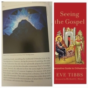 "Transfiguration, Standing in the Shadow," published in "Seeing the Gospel" by Eve Tibbs, 2025